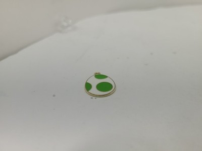 Yoshi Egg Super Mario World Bracelet Charm Necklace Jewelry Crafts Collectible 
