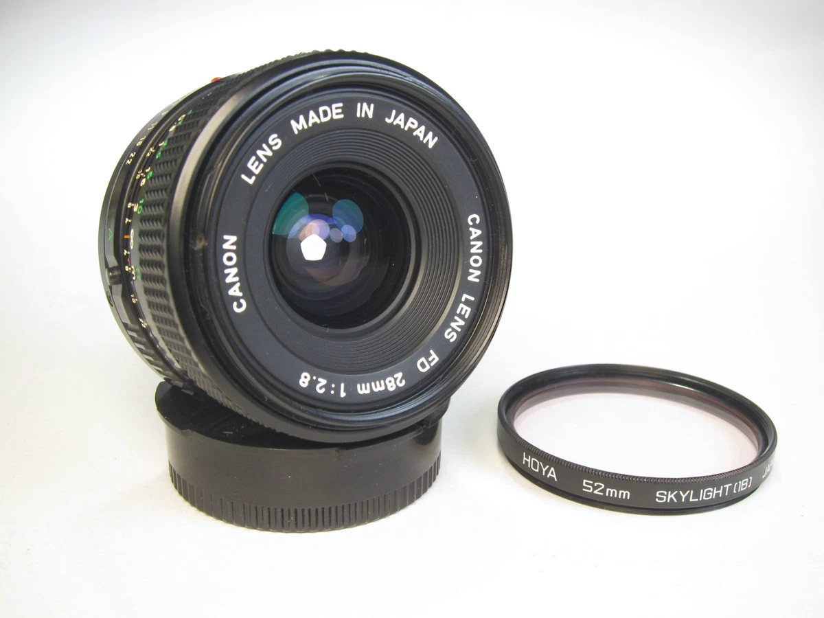 Canon FD f/2.8 Camera Lenses 28mm Focal for sale | eBay