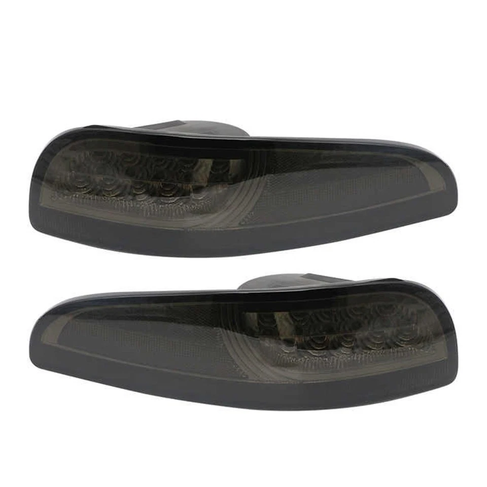 2x indicatori di direzione oscurati anteriori indicatori di direzione luce di posizione per Chevrolet Corvette C5 97-04 - Immagine 3 di 4