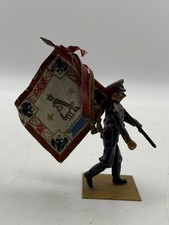 54MM LEAD FIGURE GERMAN IMPERIAL ARMY STANDARD BEARER 19TH CENTURY