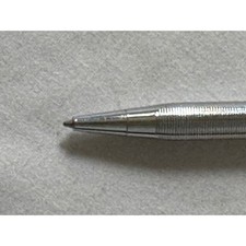 Vintage Cross Century Chrome Ballpoint Pen Made in USA Silver Twist needs refill