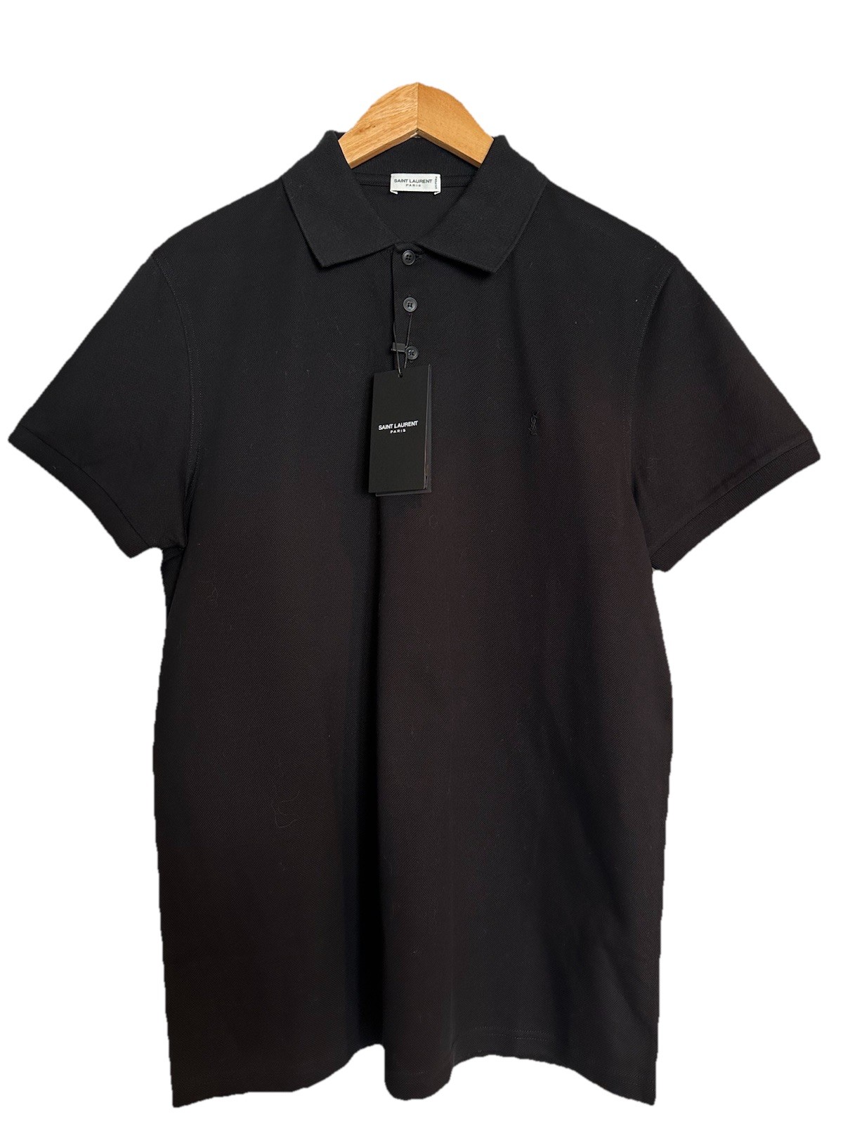 POLO UOMO SAINT LAURENT CASSANDRE YSL LOGO taglia L vestibilità come M