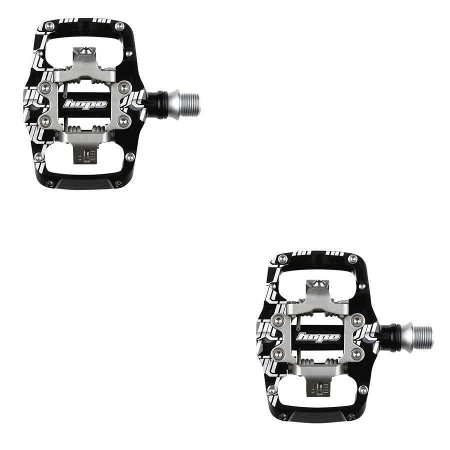 Hope Union TC Pedals - Dual Sided Clipless with Platform 916 Black 34990₽