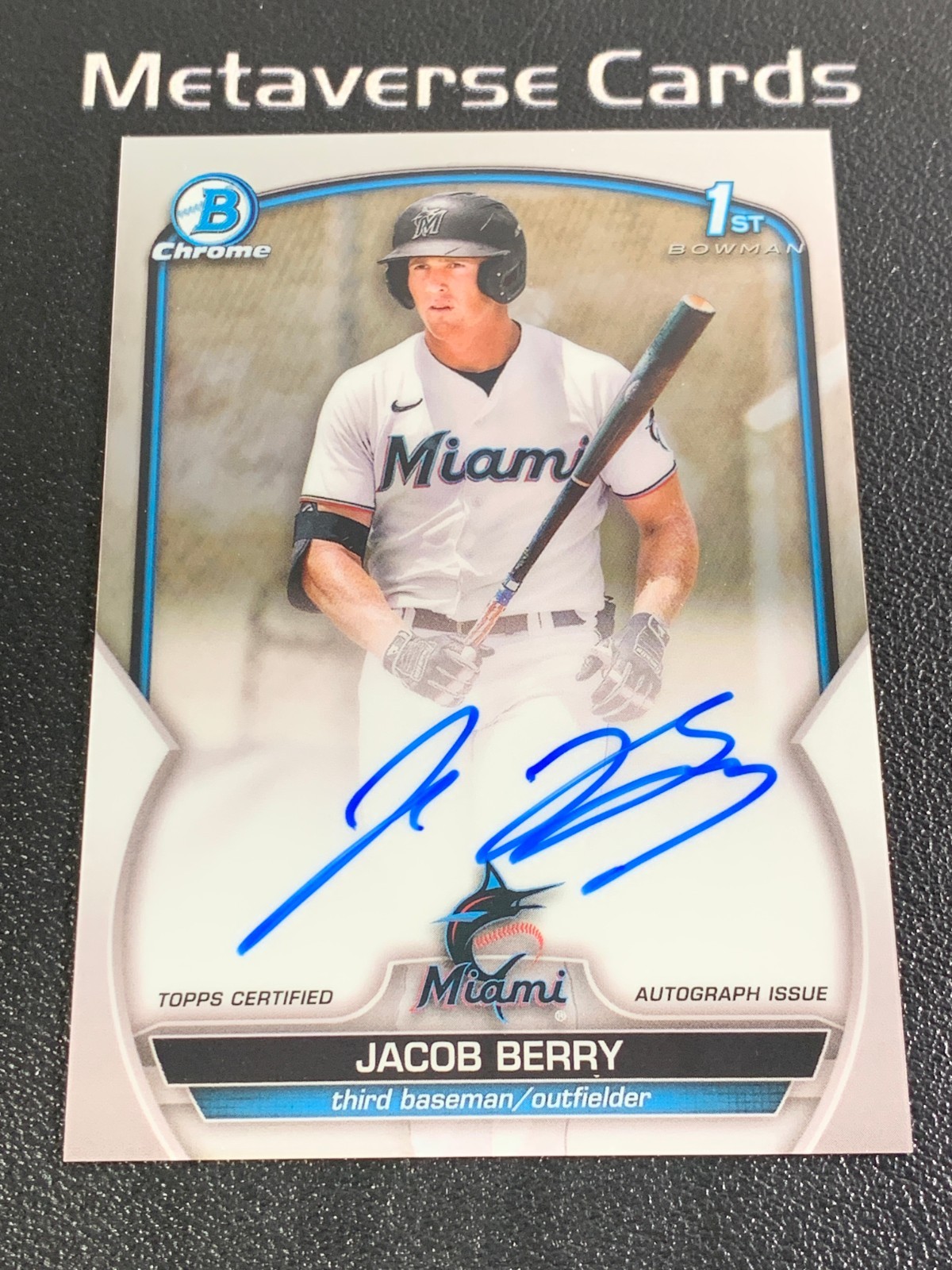2023 Bowman Chrome 1st Jacob Berry Auto