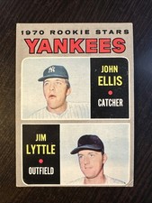 1970 TOPPS #516 NEW YORK YANKEES ROOKIE STARS VG-EX *Hot Corner Vintage*