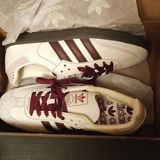 adidas Samba OG Wonder White Maroon W for sale | eBay