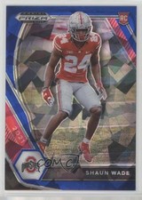 2021 Panini Prizm Draft Picks Blue Ice Prizm 32/99 Shaun Wade #137 1mo2