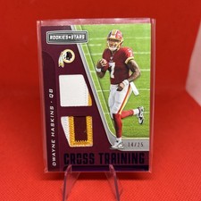 2019 Rookies & Stars Cross Training Rookie Jersey Dual Chunky Patch /25 Redskins