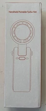Handheld Portable Turbo Fan, Gray