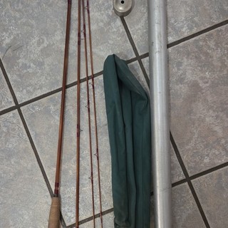 Orvis Impregnated Bamboo Fly Fishing Rod Fly Fishing Trout Vintage