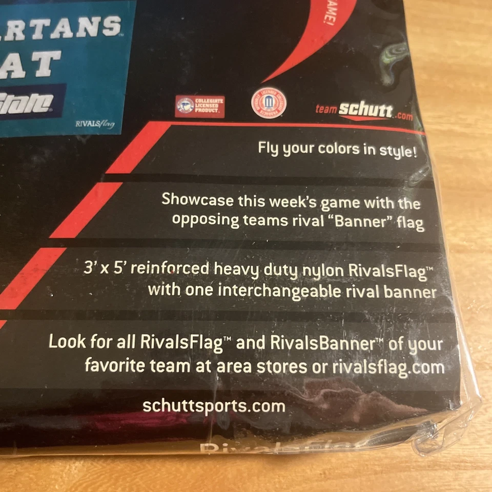 Michigan State venció a Penn State 3 x 5 bandera rival bandera universidad NUEVO fútbol Foto 2 de 4