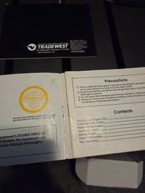 NES Double Dragon &Super Off Road Instruction Manual Only Nintendo lot Authentic