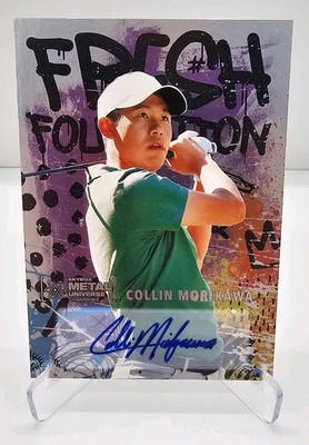 2021 Collin Morikawa Skybox Metal Universe Champ Fresh Foundation /50; NEAR MINT