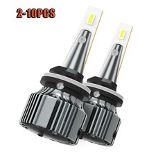 AUXITO I9 880 LED Fog Light Bulbs or DRL 6500k Cool White Light 20000LM2-10x