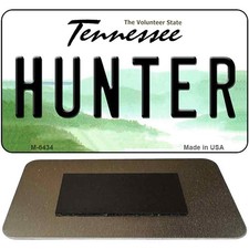 Hunter Tennessee State License Plate Tag Magnet M-6434 3.5" x 2" Magnet (M)