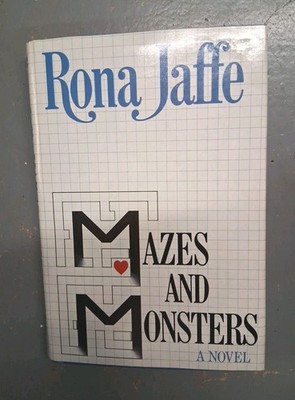 Mazes and Monsters - Rona Jaffe (1981) Hardcover W/Dust Jacket Satanic Panic D&D