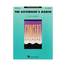 Hal Leonard The Governor's March Concert Band Level 4 Composed by Leroy Anderson