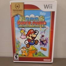 Super Paper Mario complete.  [Nintendo Selects]