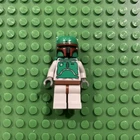 LEGO STAR WARS Boba Fett Minifigure Green Helmet & Jetpack with helmet hole