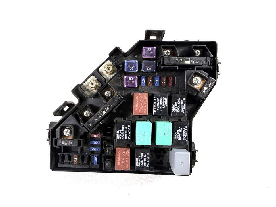 Honda Civic DX 2006-2007 sedán compartimento del motor caja de fusibles OEM 1107026 Foto 2 de 3