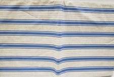 Flannel Back Vinyl Tablecloth 52"x104"Oblong,MULTICOLOR HORIZONTAL STRIPES 3,HP