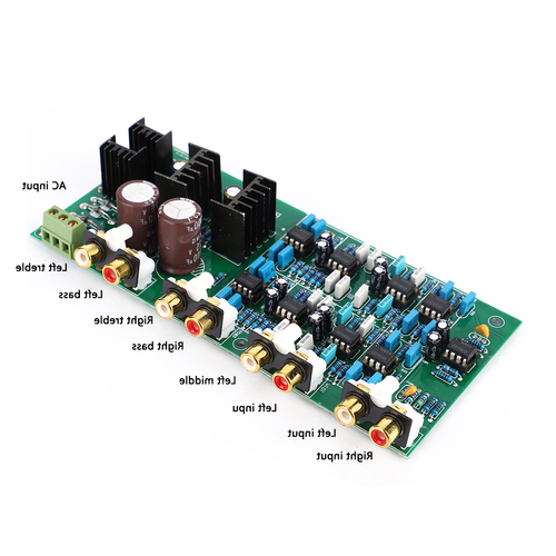 310HZ/3.1KHZ Linkwitz-Riley Electronic 6-Channel Frequency Dividing Board Hot - Picture 6 of 7