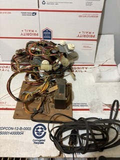 Midway Space invaders Deluxe Arcade Wire Harness & Power Brick WORKING