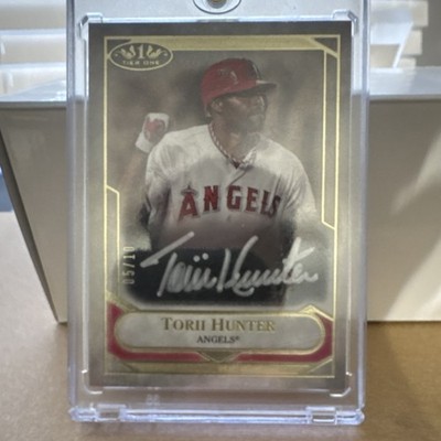 Topps 2021 Tier One Talent Autographs Torii Hunter Angels Auto 05 /10