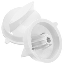 2 Pcs Plastic Control Switch Rotating Appliance Button Kitchen Range Timer Oven