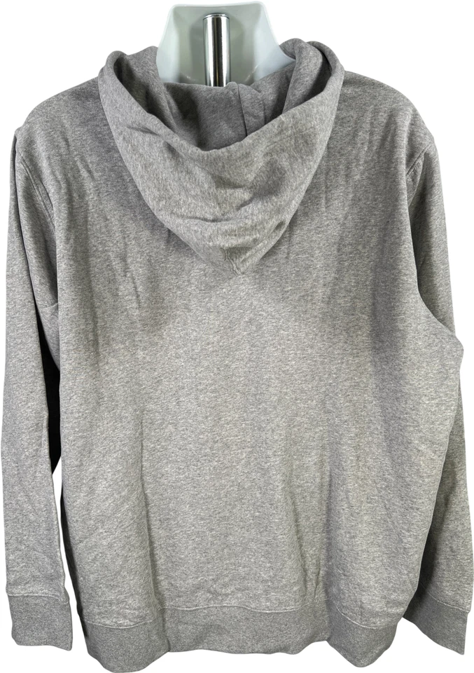 Levi’s Men’s Gray Metallic Logo Standard Fit Pullover Sweatshirt - XXL - Image 2 of 4