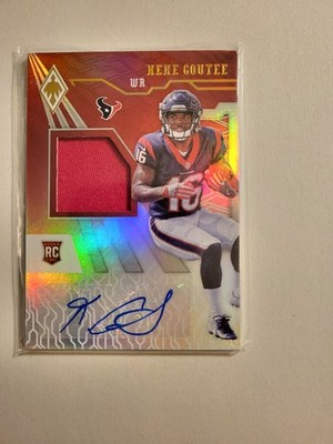 Panini 2018 Keke Coutee /299 Autograph Jersey Phoenix Football
