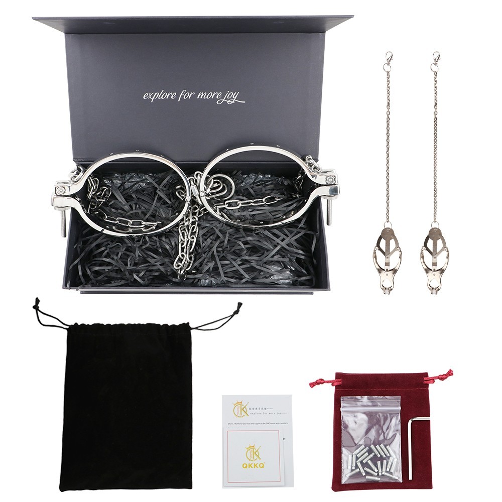 Female Chest Clamp Breast Bondage Nipple Clamp Metal Plier For Women Restrain SM