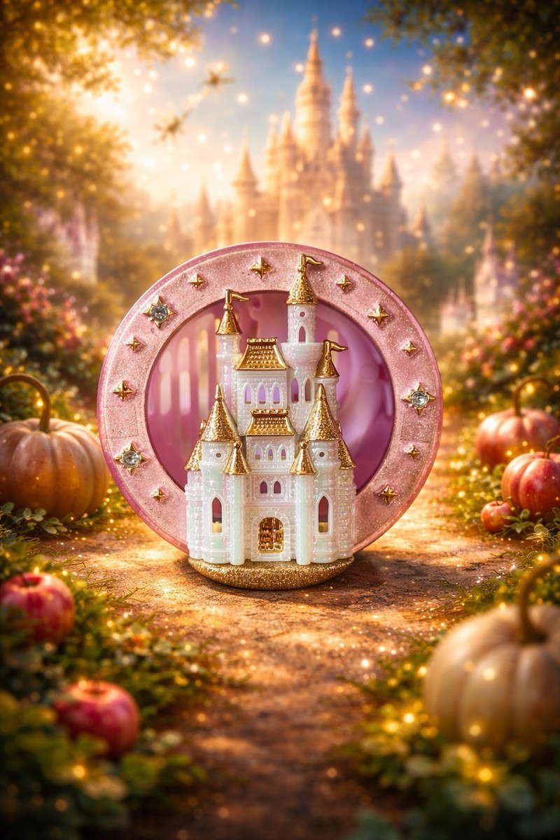 2026 Bath & Body Works Disney Princess Castle Car Fragrance Holder