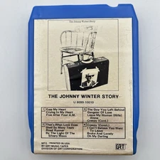 The Johnny Winter Story - Restored 8 Track Tape - New Pad and Splice