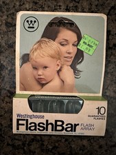 New NOS Westinghouse Flash Array Bar Film Cameras Vintage, 10 flash