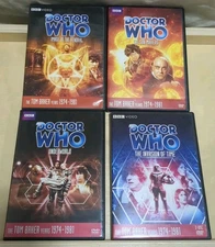 Doctor Who Lot Of 4 DVD Underworld Sun Makers Invasion of Time Image Of Fendahl