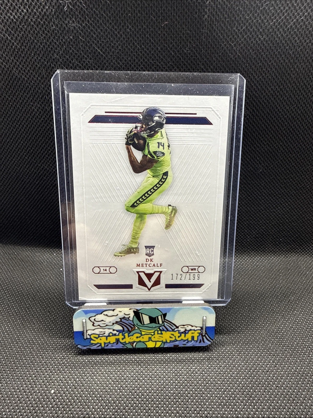 DK Metcalf Panini Chronicles Vertex #V17 Red