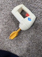 Vintage Fisher Price Fun With Food Mixer Beater Lot With Plates, Utensils 1980s