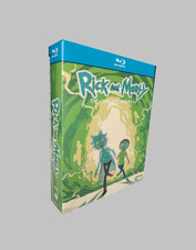 RICK AND MORTY - The Complete Series, Season 1-8 (BLU-RAY) 8-disc, Box-set