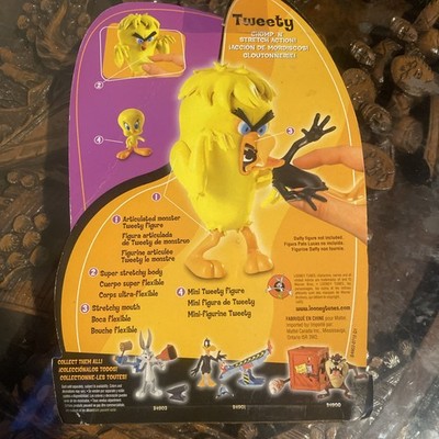 Tweety & Evil Tweety figure w/Chompin' action - Looney Tunes Back