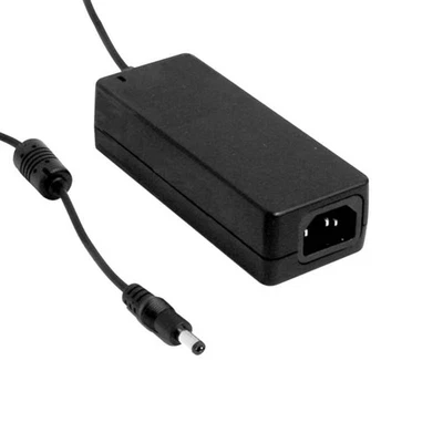 MEAN WELL MeanWell Serie GSM40A/GSM40B Alimentatori Desktop 40W Connettore Cavo 5,5/2,1mm Medical