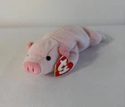 Vintage Ty Beanie Baby Squealer Pig 3rd Gen Hang 1st Gen Tush