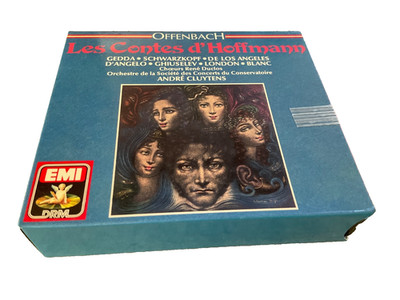 LES CONTES D'HOFFMANN W/ OFFENBACH, MUSIC CD SET