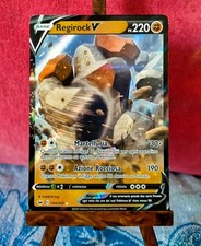 Pokemon Regirock V #104/202 Spada E Scudo Rara Illustrazione Italiano Mint