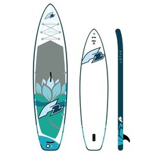F2  SUP Stand Up Paddle Board Lotus Damen - Board only 323cm 10,6 Blau