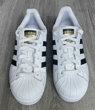 adidas Superstar White Black Youth Size 5 Sneakers