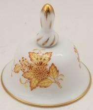 Herend Chinese Bouquet Yellow Flowers Bell