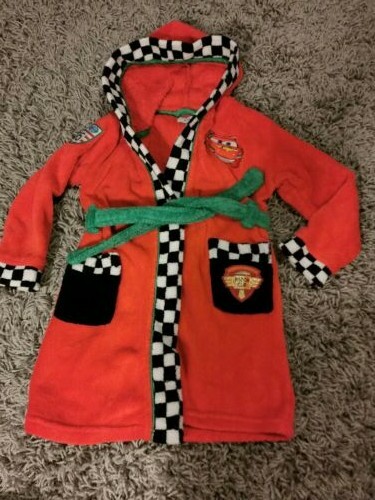 disney cars dressing gown
