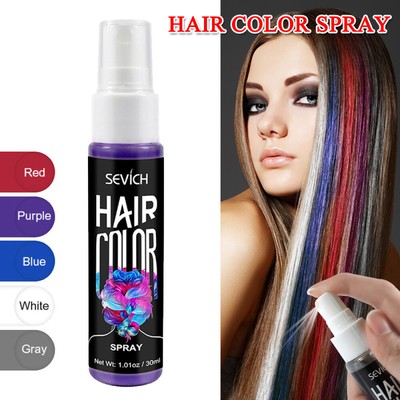 30ml Hair Color Disposable Hair Dyeing Spray Color Liquid Spray