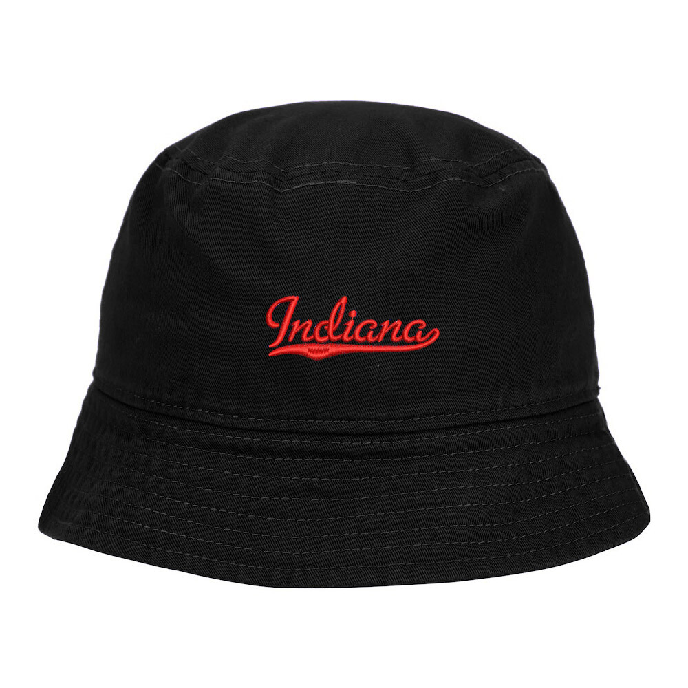 Bucket Hat for Men&Women Indiana - in Embroidered Washed Cotton Beach Sun Hats-image